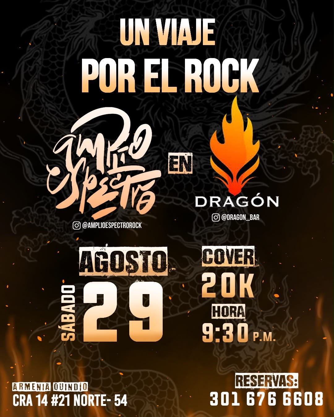 Amplio Espectro en Dragón - Un Viaje por el Rock