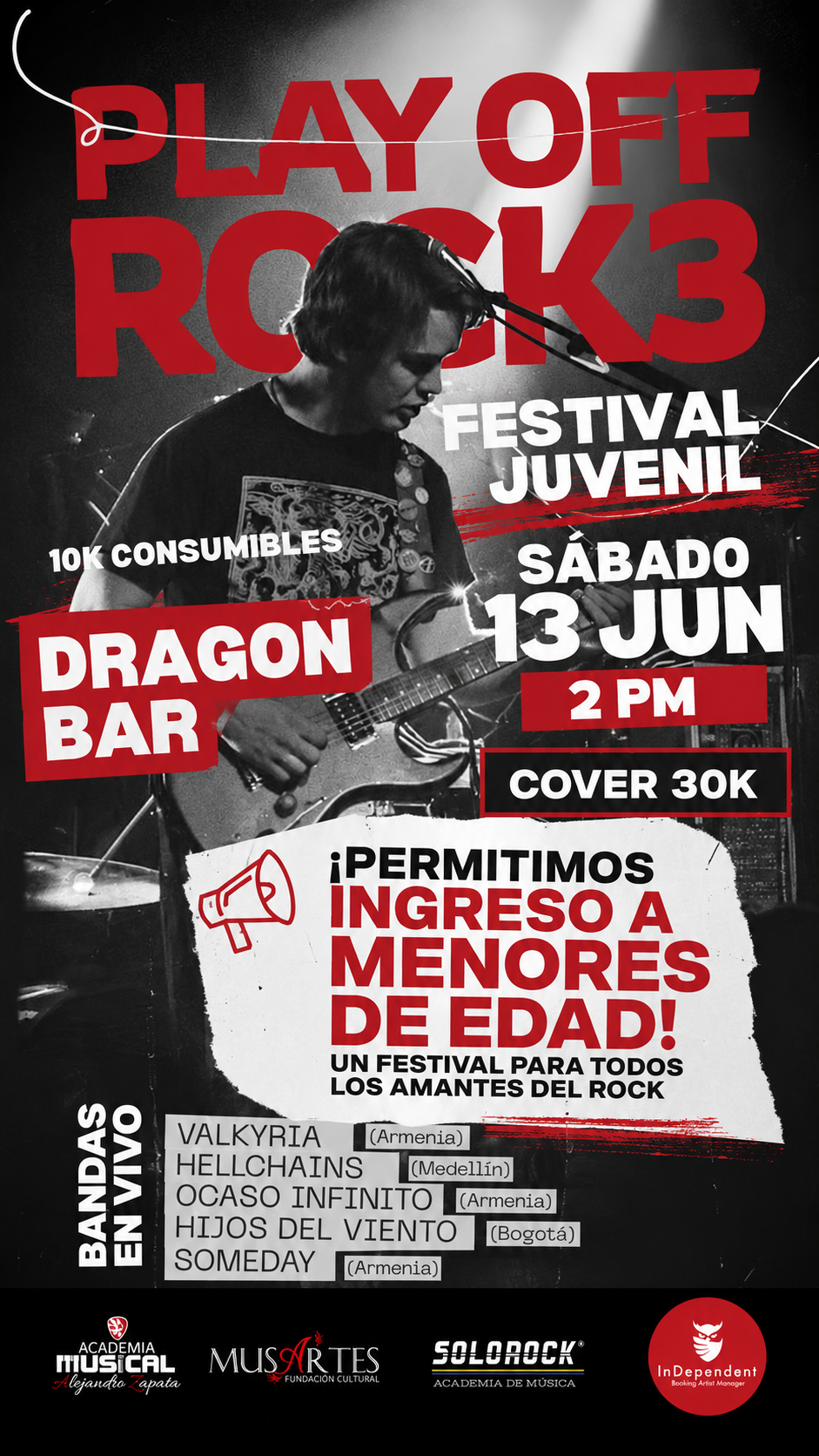 Play Off Rock3 - Festival Juvenil