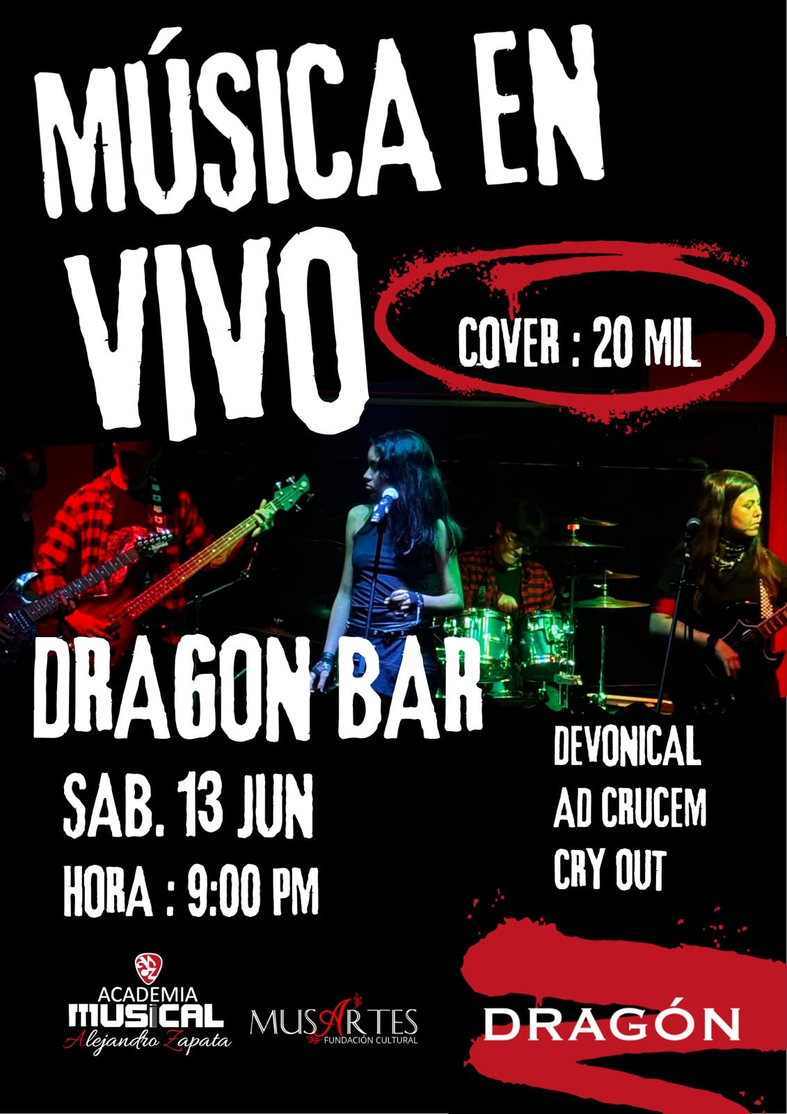 Música en Vivo – Live Rock