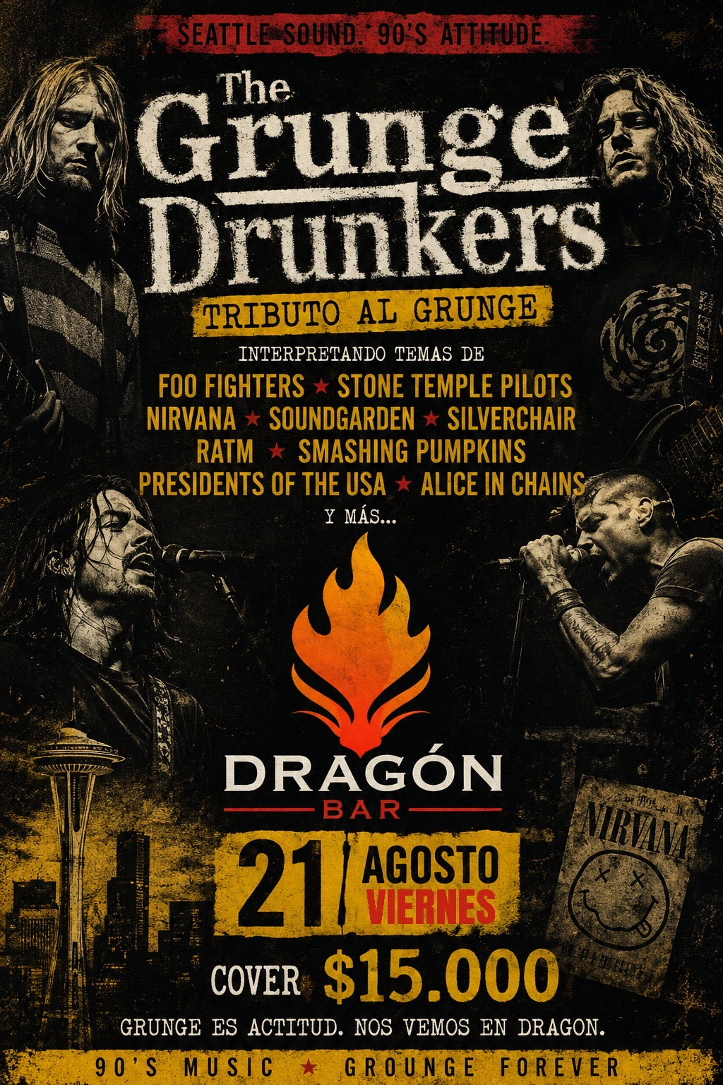 The Grunge Drunkers - Tributo al Grunge