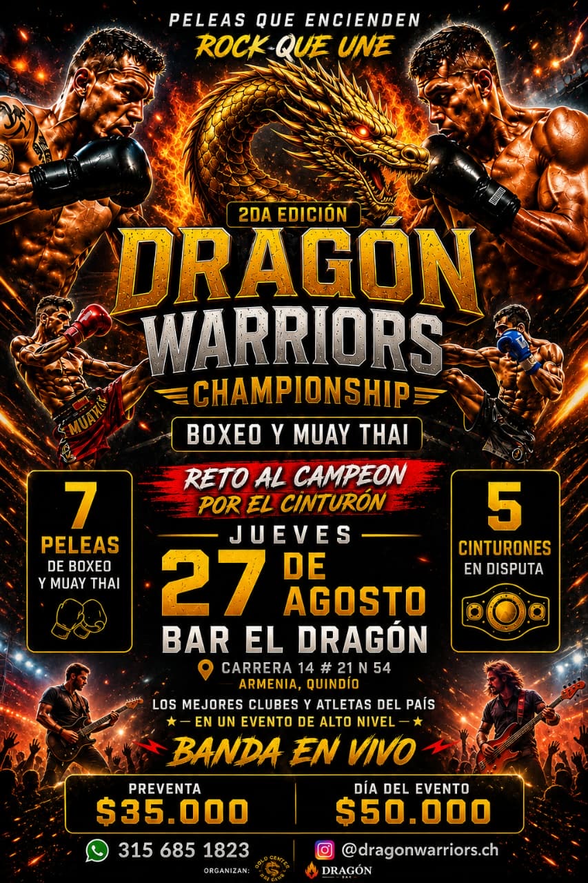 Dragon Warriors Championship - 2da Edición